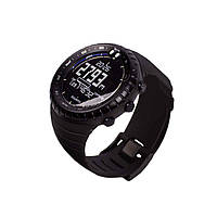 Часы Suunto Core All Black, Чорний, Альтиметр, Барометр, Будильник, Глибиномір, Дата, Місяць, Рік, Календар,