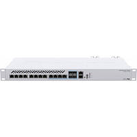 Коммутатор MikroTik CRS312-4C+8XG-RM управляемый 8x10G 4x10G/SFP+ USB 64МБ 1хFE белый