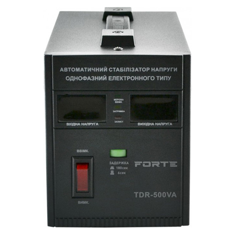 Стабилизатор напряжения Forte TDR-500VA для котла - фото 1 - id-p2074860319