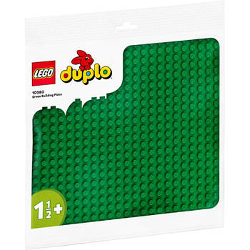 Конструктор LEGO DUPLO Зелена будівельна пластина 10980