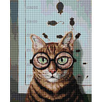 Алмазная мозаика Проверка зрения котика ©Lucia Heffernan DBS1219 40x50 Лучшая цена