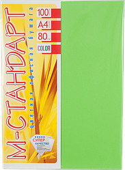 Папір A4 'М-Стандарт' ІНТЕНСИВ 230/MA42 (Spring Green) 100 л./80 гр.