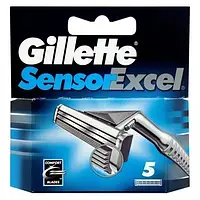 Сменные кассеты для бритья Gillette SensorExcel 5шт (Оригинал)