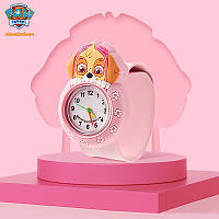 Детские часы Щенячий патруль, крутые наручные часики Скай для девочек, цвет розовый