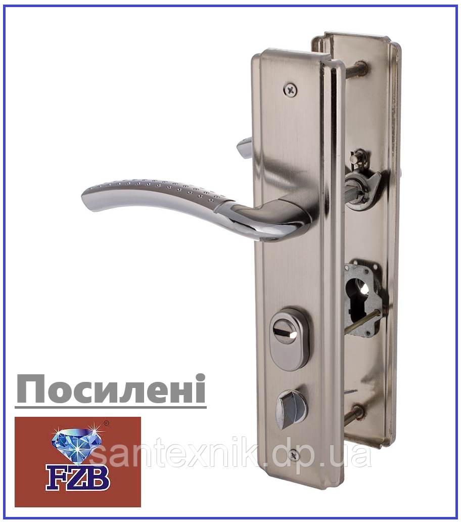 Посиленні Ручки на китайські двері FZB-15-147-02R з накладками стандарт (Праві), фото 1