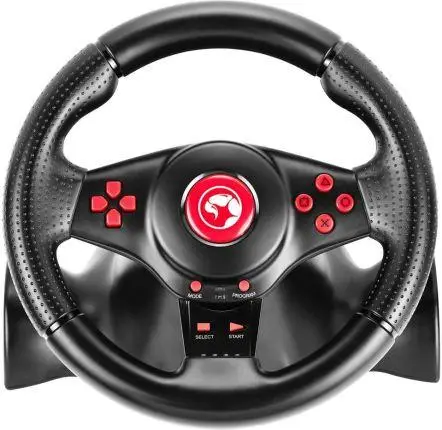 Ігрове кермо MARVO GT-903  Racing Wheel із системою вібровіддачі та педалями газу і гальма