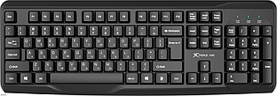 Клавіатура дротова  ігрова Xtrike KB-229   EN/UA Black