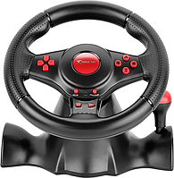 Игровой руль XTRIKE ME GP-903 Racing Wheel с системой виброотдачи и педалями газа и тормоза