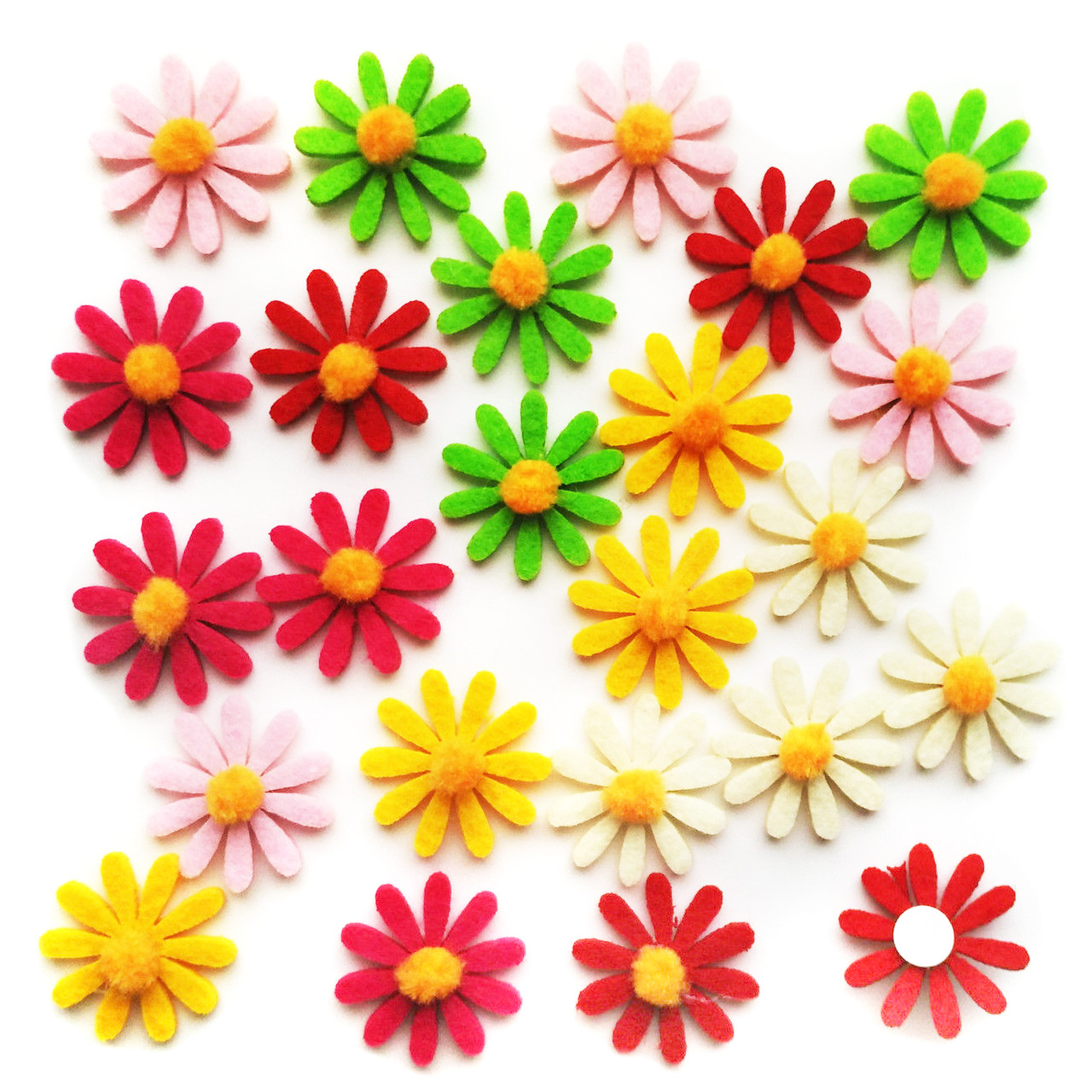 Квіти (3 см, 24 шт) 11-181, фото 1