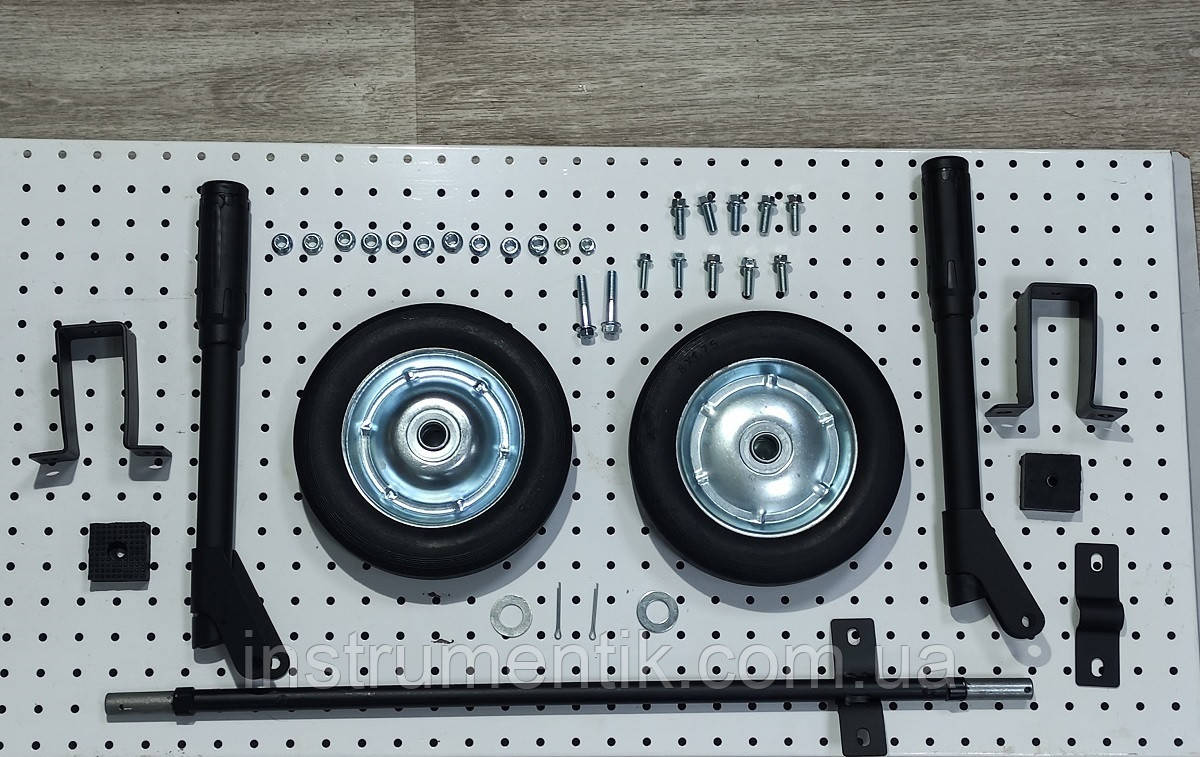 Колеса та ручки (комплект) для генератора 188F,190F, фото 1