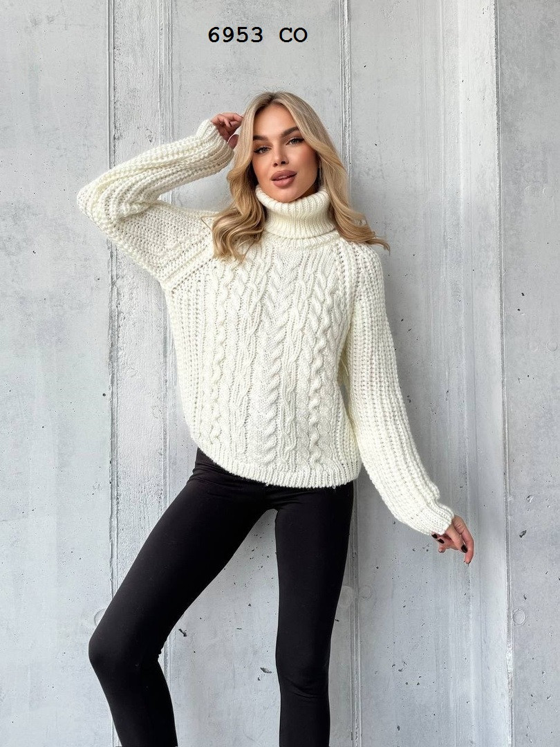 Светр «косичка» 6953 со, фото 1