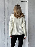 Светр «косичка» 6953 со, фото 3
