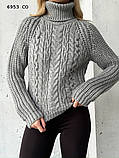 Светр «косичка» 6953 со, фото 7