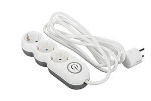 Мережевий фільтр  2E 3хSchuko, 3 м (2E-U03VES3M)