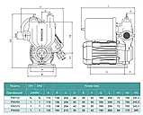 Насосна станція SHIMGE PW250, Hmax 30 м, Qmax 35 л/хв, фото 3