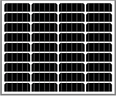Сонячний фотоелектричний модуль Altek ALM-50M-36