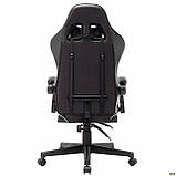 Гральне ігрове крісло VR Racer Dexter Djaks Чорно-білий, ТМ Амф, фото 4