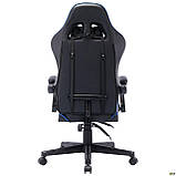 Гральне геймерське крісло VR Racer Dexter Djaks Чорно-синій, ТМ Амф, фото 4