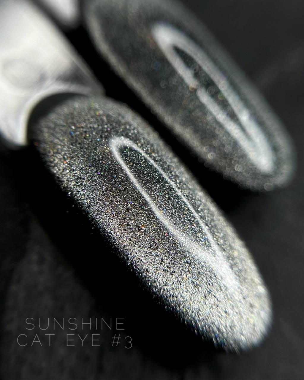 Гель-лак Котяче око Crooz Sunshine Cat №3, 8 мл, фото 1