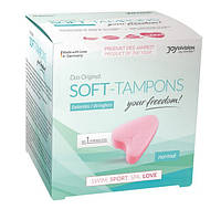 Тампоны для менструации Soft Tampons Joy Division розовый, 3 шт