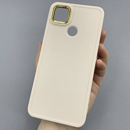 Чохол для Xiaomi Redmi 9C матовий чохол з окантовкою на телефон сеомі редмі 9с бежевий o9l, фото 1