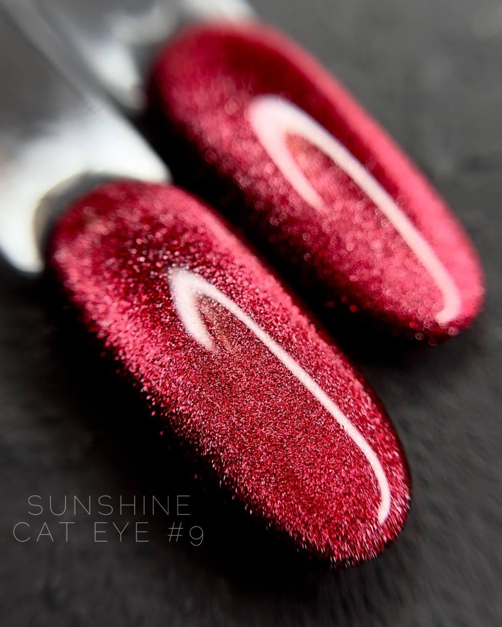 Гель-лак Котяче око Crooz Sunshine Cat №9, 8 мл, фото 1