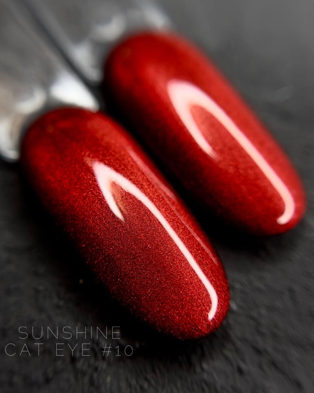 Гель-лак Котяче око Crooz Sunshine Cat №10, 8 мл, фото 1