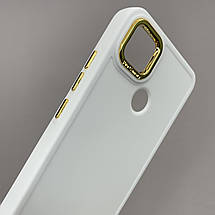 Чохол для Xiaomi Redmi 9C матовий чохол з окантовкою на телефон сяомі редмі 9с білий o9l, фото 4