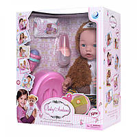 Пупс для дитини A558A лялька з пляшечкою та соскою в наборі та іншими аксесуарами, 40 см