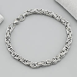 Браслет зі сталі Саламандра 40732 ширина 5 мм довжина 22