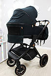 Універсальна коляска 2в1 ERA 1100 El Camino, Black Night, фото 8