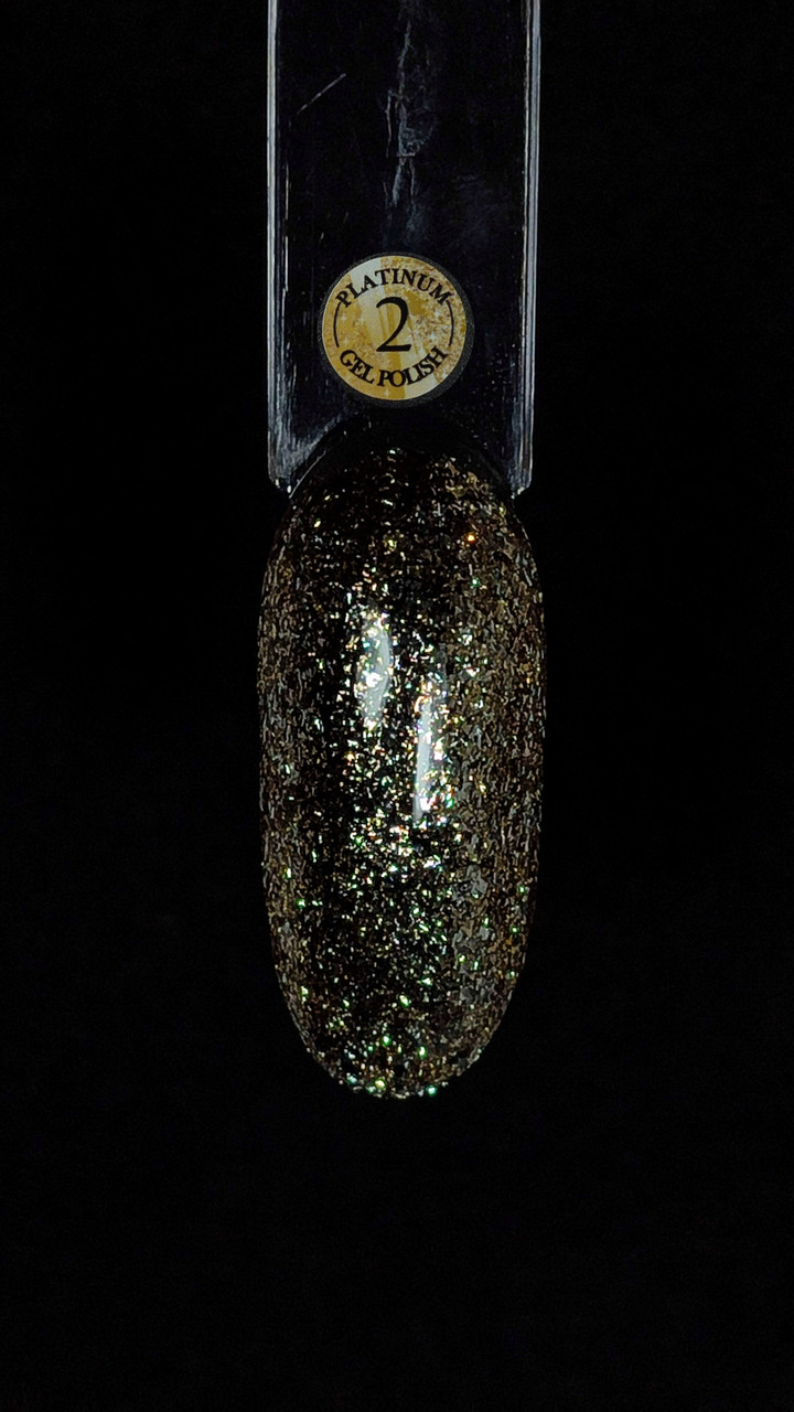 Гель-лак Crooz Platinum №02 (золото), 8 мл, фото 1