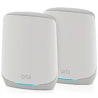 WiFi MESH система NETGEAR Orbi RBK762S AX5400, WiFi 6, MESH, 3x GE LAN, 1x GE WAN, бел. цв. (2шт.)