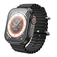 TU Смарт часы Hoco Y12 Ultra черные