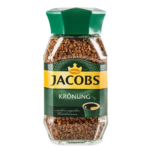 Кава ☕️ розчинна "Jacobs Kronung" Якобс Кронунг 200 г. Німеччина