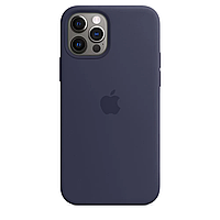 Silicone Case for iPhone 12 Pro Max Dark-Blue/Темно-Синий