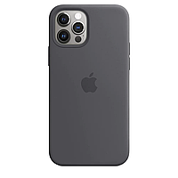 Silicone Case for iPhone 12 Pro Max Gray/Серый