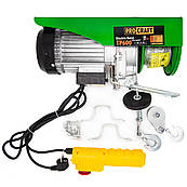 Потужний електротельфер Procraft TP600 електро таль 300/600кг Електричний тельфер для підйому вантажів