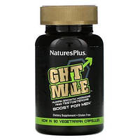 GHT Male, Гормон роста для мужчин, с тестостероном, Nature's Plus, 90 капсул