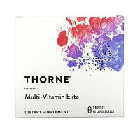 Мультивитаминный комплекс элит Thorne Research (Multi-Vitamin Elite) 2 бутылочки по 90 растительных капсул