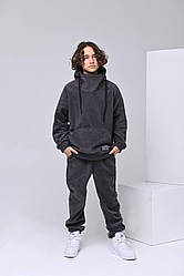 Спортивний костюм для хлопчика із флісу 2421 | на зріст 140-170