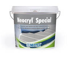 Однокомпонентне акрилове покриття для підлог на водній основі Neotex Neocryl Special Ral 7037, 12kg