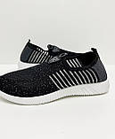 Підліткові кексові кеди чорного кольору 39 40 41, фото 2