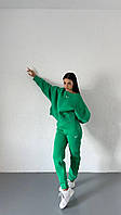Женский зимний спортивный костюм Nike тринитка на флисе