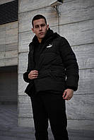 Куртка чоловіча зимова Puma Чоловічі куртки зимові Пума недорогі, Темна куртка чоловіча брендова чорна