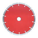 Диск відрізний сегментний алмазний, 180мм, 22-24% INTERTOOL CT-1009, фото 2