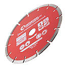Диск відрізний сегментний алмазний, 180мм, 22-24% INTERTOOL CT-1009, фото 3