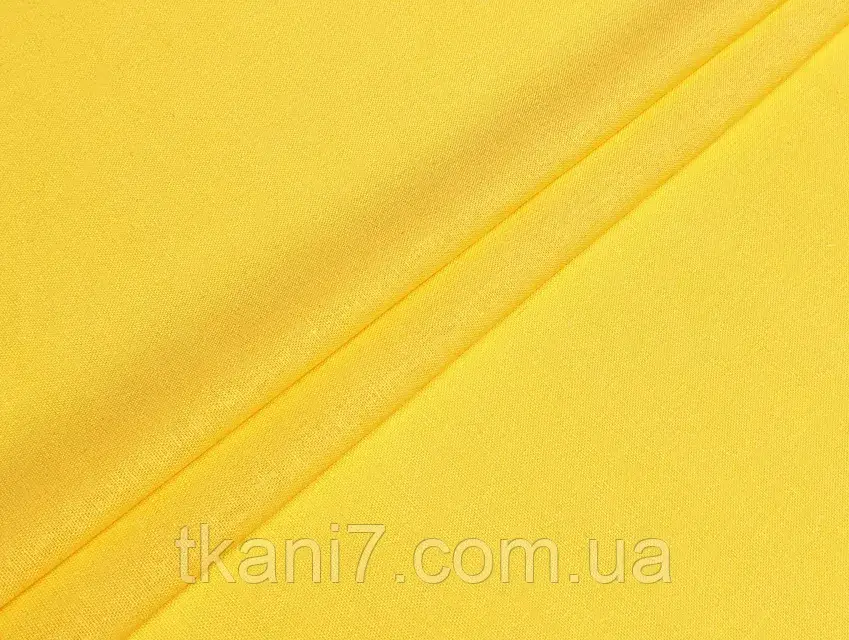Льон однотонний жовтий