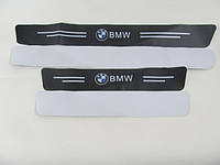 Наклейки на пороги BMW 3 (F30/F35) 2012- Бмв 3 Карбон декор накладки порогов Китай
