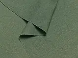 Льон однотонний темна олива, фото 4